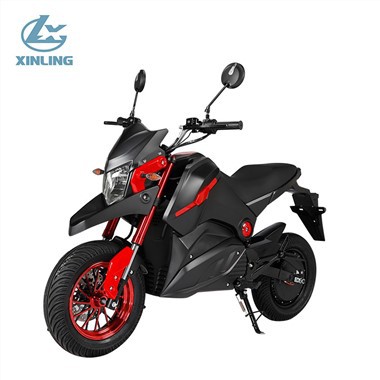 Jaudīgs elektriskais motocikls pieaugušajiem